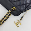 Chanel Borsa a spalla in pelle nera