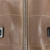 Chanel Bowling Bag Barretta di Cioccolato in pelle Taupe
