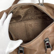 Chanel Bowling Bag Barretta di Cioccolato in pelle Taupe