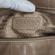 Chanel Bowling Bag Barretta di Cioccolato in pelle Taupe