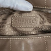Chanel Bowling Bag Barretta di Cioccolato in pelle Taupe