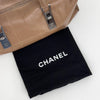 Chanel Bowling Bag Barretta di Cioccolato in pelle Taupe