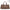 Chanel Bowling Bag Barretta di Cioccolato in pelle Taupe