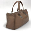 Chanel Bowling Bag Barretta di Cioccolato in pelle Taupe