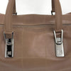 Chanel Bowling Bag Barretta di Cioccolato in pelle Taupe