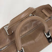 Chanel Bowling Bag Barretta di Cioccolato in pelle Taupe