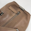 Chanel Bowling Bag Barretta di Cioccolato in pelle Taupe