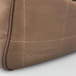 Chanel Bowling Bag Barretta di Cioccolato in pelle Taupe