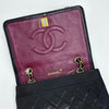 Chanel Classic Flap Vintage in Pelle Nera e finiture oro