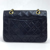 Chanel Classic Flap Vintage in Pelle Nera e finiture oro