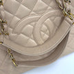 Chanel GST Grand Shopping Tote Beige in Pelle Caviar