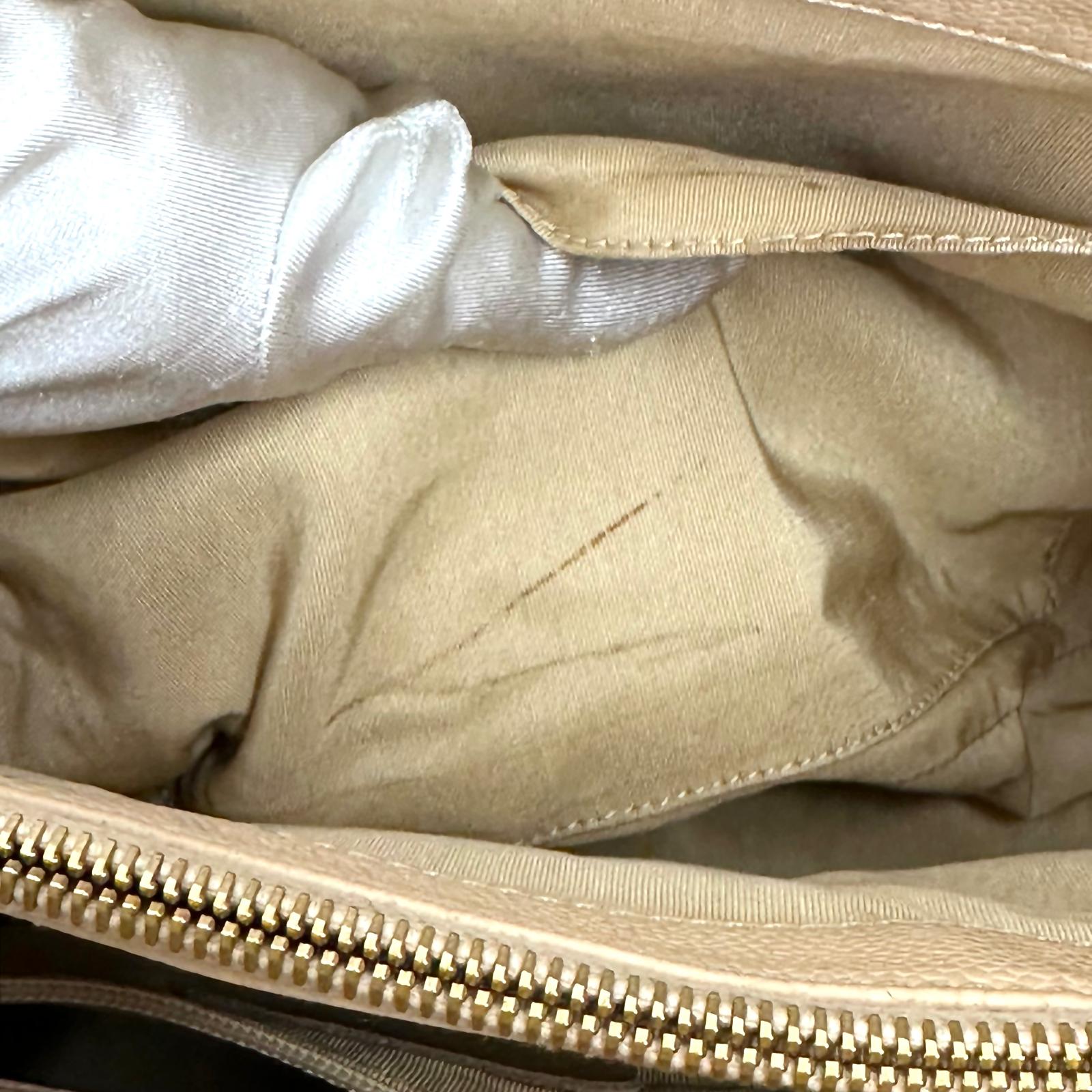 Chanel GST Grand Shopping Tote Beige in Pelle Caviar