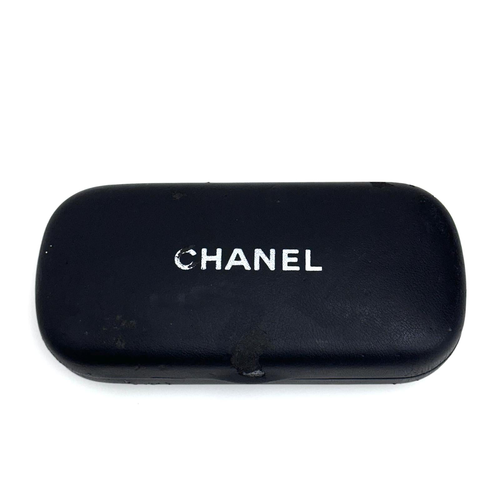 Chanel Occhiali da Sole CC Quilted Nero