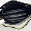 Chanel Shopper Oversize in Pelle Liscia e Trapuntata con Catena Dorata