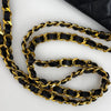 Chanel Shopper Oversize in Pelle Liscia e Trapuntata con Catena Dorata