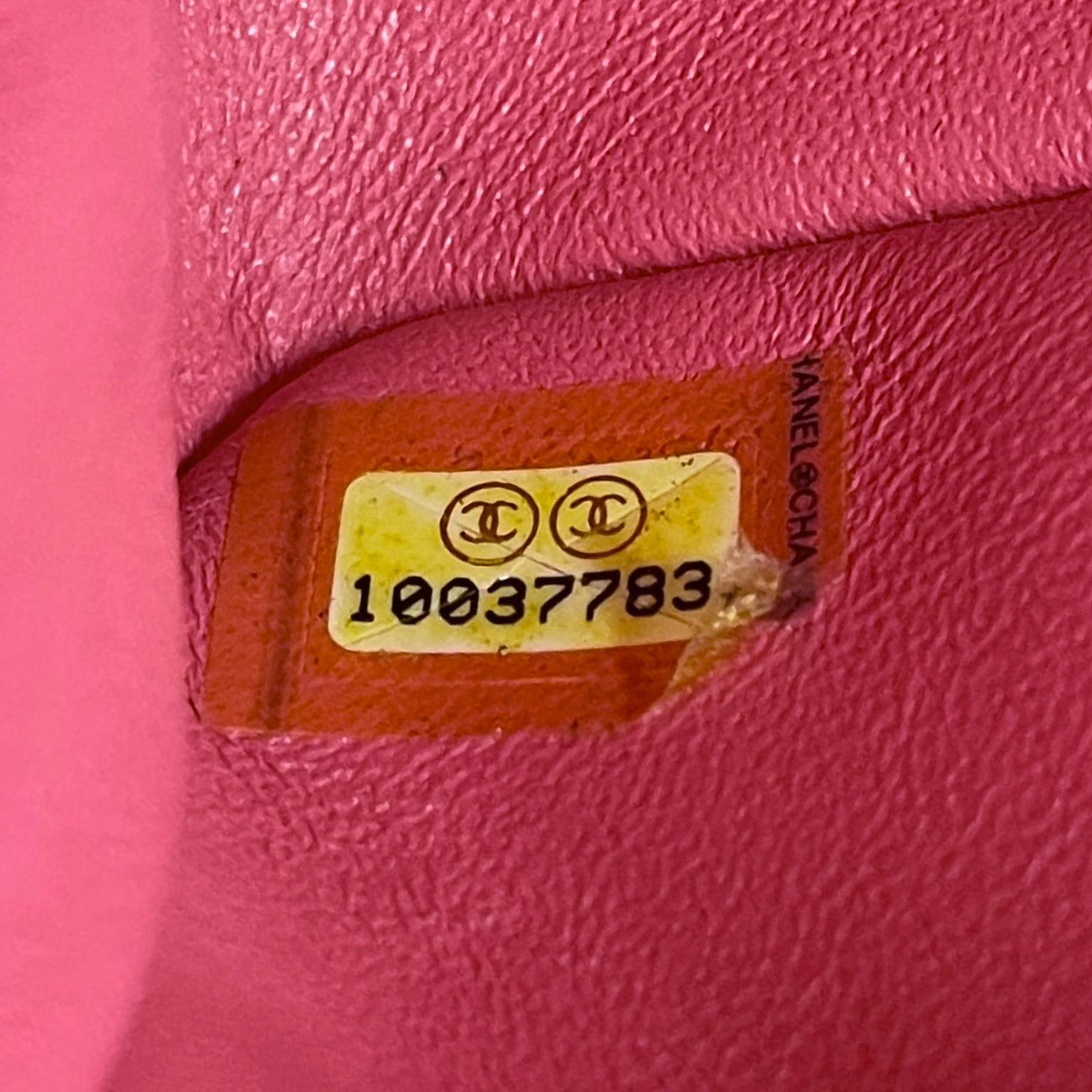 Chanel Borsa Timeless Classica in Pelle di Agnello Rosa
