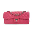 Chanel Borsa Timeless Classica in Pelle di Agnello Rosa