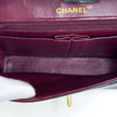 Chanel Vintage Single Flap in Pelle Nera con Hardware Dorato
