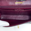 Chanel Vintage Single Flap in Pelle Nera con Hardware Dorato