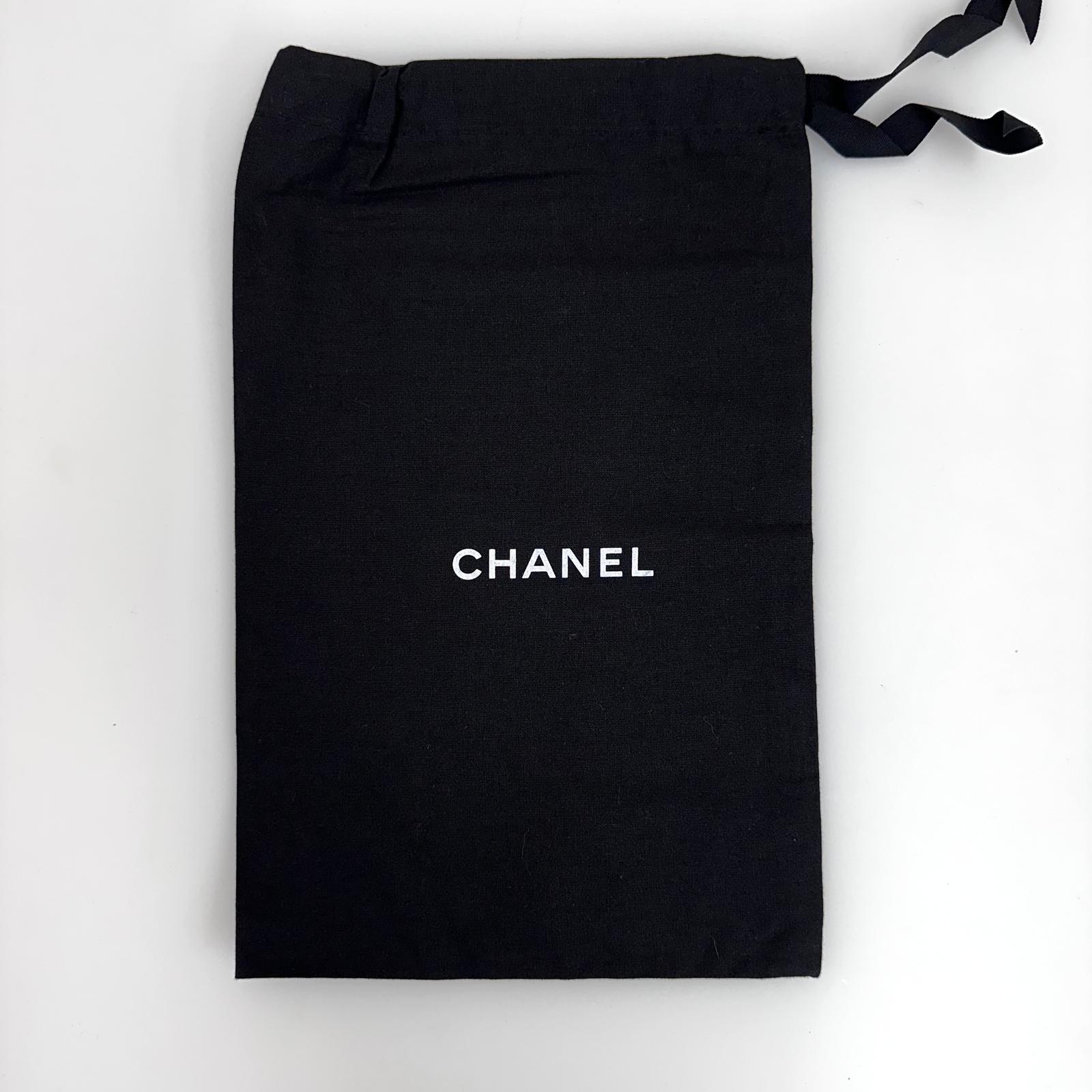 Chanel Borsa Vintage Timeless Classica 25 Doppia Patta in Pelle di Agnello Nera