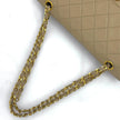 Chanel borsa vintage a spalla Classic Flap 25 cm in pelle di agnello beige