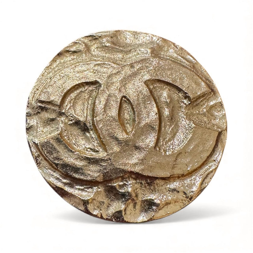 Chanel spilla oro primavera/estate 1994 diametro 5 cm GP