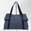 Christian Dior Borsa Bowling Oblique Blu
