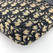 Christian Dior Borsa a spalla Monogram Trotter blu vintage