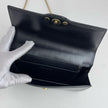 Christian Dior Borsa a tracolla Vintage Logo CD in pelle nera