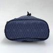 Christian Dior Borsa a tracolla secchiello Nido d'Ape blu vintage