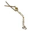 Christian Dior Collana CD Lariat Dorata