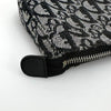 Christian Dior Pochette Trotter in Tela Monogram Blu e Pelle Nera