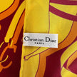 Christian Dior Saddle Foulard in seta multicolor (Era Jonh Galliano)