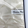 Christian Dior Set da Viaggio Vintage in Raso Blu Navy inutilizzato