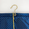 Christian Dior Set da Viaggio Vintage in Raso Blu Navy inutilizzato