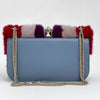 Valentino Maxi bag rock in lapin e pelle multicolore