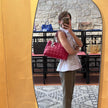 Dior Borsa Lady Dior Soft Shopping Tote Cannage Fucsia