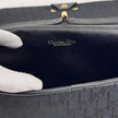 Dior Borsa a spalla modello CD in tela monogram nera