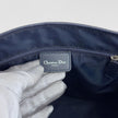 Dior Oblique Borsa a spalla in tela jacquard blu
