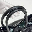 Dior Borsa Panarea Cannage Nera con catena e lucchetto