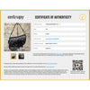 Dior Borsa Saddle Grommet in Pelle Nera con Borchie