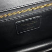Dior borsa a tracolla 30 Montaigne in pelle Box nera