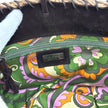 Dolce & Gabbana Borsa Coffa in palma intrecciata con manici in metallo