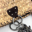Dolce & Gabbana Borsa Coffa in palma intrecciata con manici in metallo