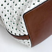 Dolce & Gabbana Borsa Shopper in paglia intrecciata e pelle marrone