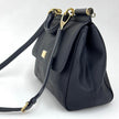 Dolce & Gabbana Borsa Sicily 32 cm in pelle nera