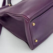 Dolce & Gabbana Borsa Sicily in Pelle Burgundy