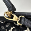 Dolce & Gabbana Borsa Sicily in pizzo nero su lino con tracolla