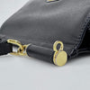 Dolce & Gabbana Borsa a Tracolla Sicily in pelle nera con dettagli dorati