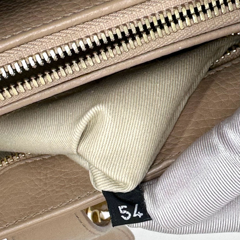 Dolce & Gabbana Borsa a mano e tracolla in pelle cipria